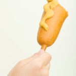 Mini Beer-n-Bratwurst Corn Dogs