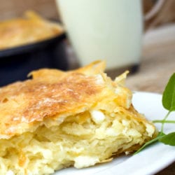 Sausage Egg and Gouda Cheese Breakfast Pastry