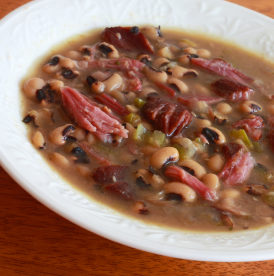 Smokehouse Sausage and Black-Eyed Peas