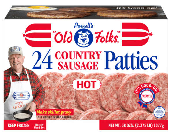 Purnell's Hot Country Sausage Patties