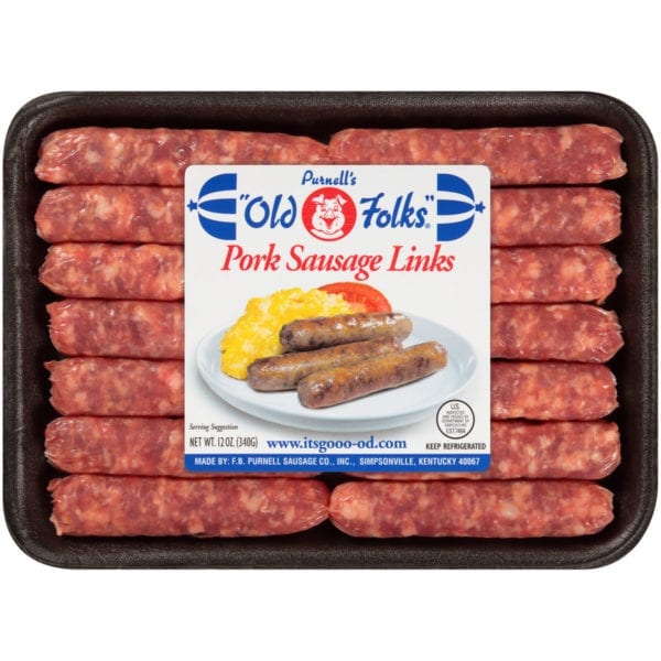Purnell's Medium Country Sausage links