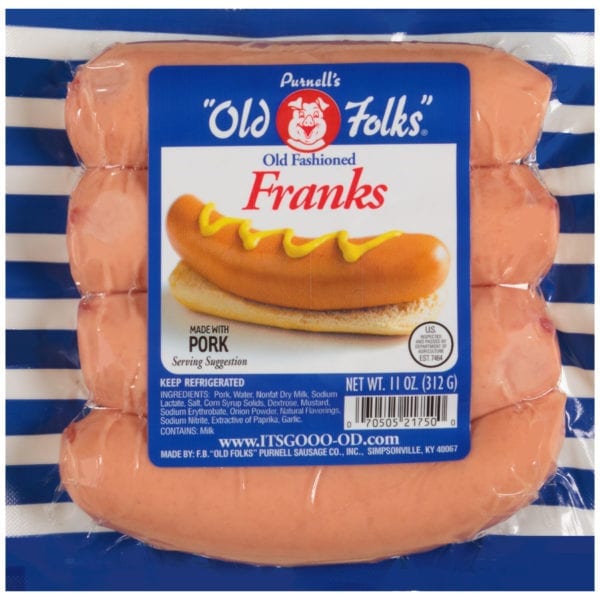 Purnell's Old Fashioned Franks