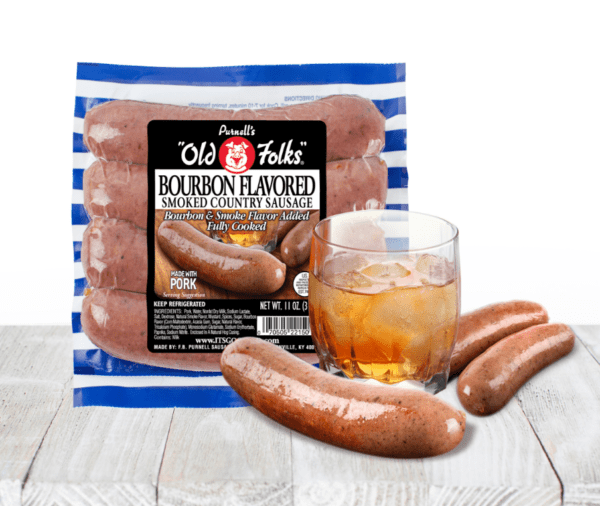 Bourbon Flavored Smoked Country Sausage