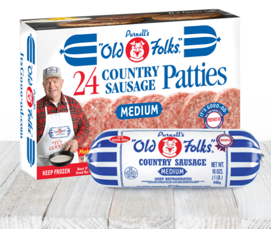 Purnell's "Old Folks" The Original Country Sausage