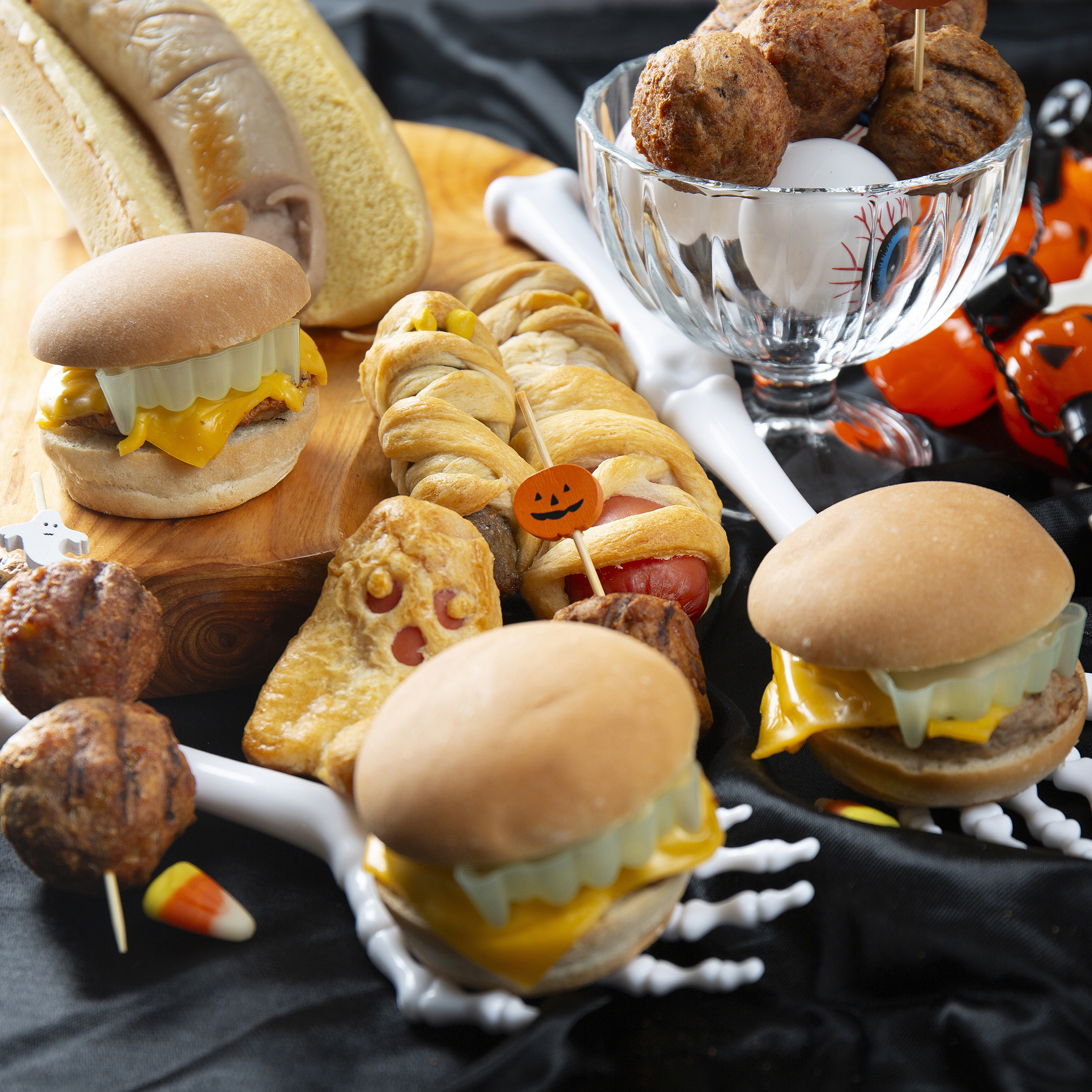 Spooky Sausage Halloween Treats